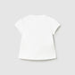 T-shirt manga curta - Cor Branco-rose - Mayoral