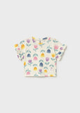 T-shirt estampada - Lilac - Mayoral