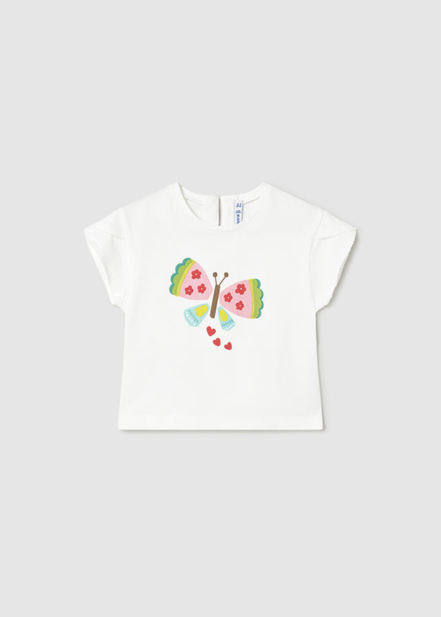 T´shirt play - Branco - Mayoral