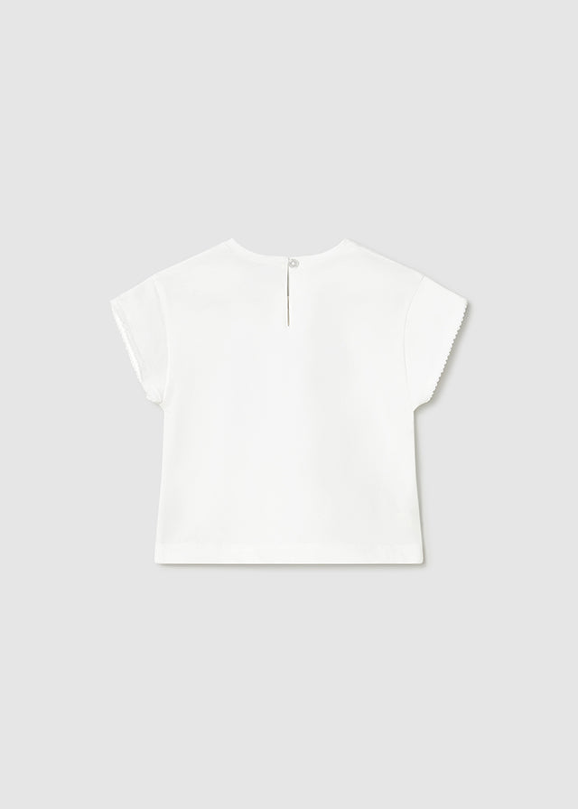 T´shirt play - Branco - Mayoral