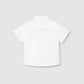 Camisa manga curta linho - Branco - Mayoral