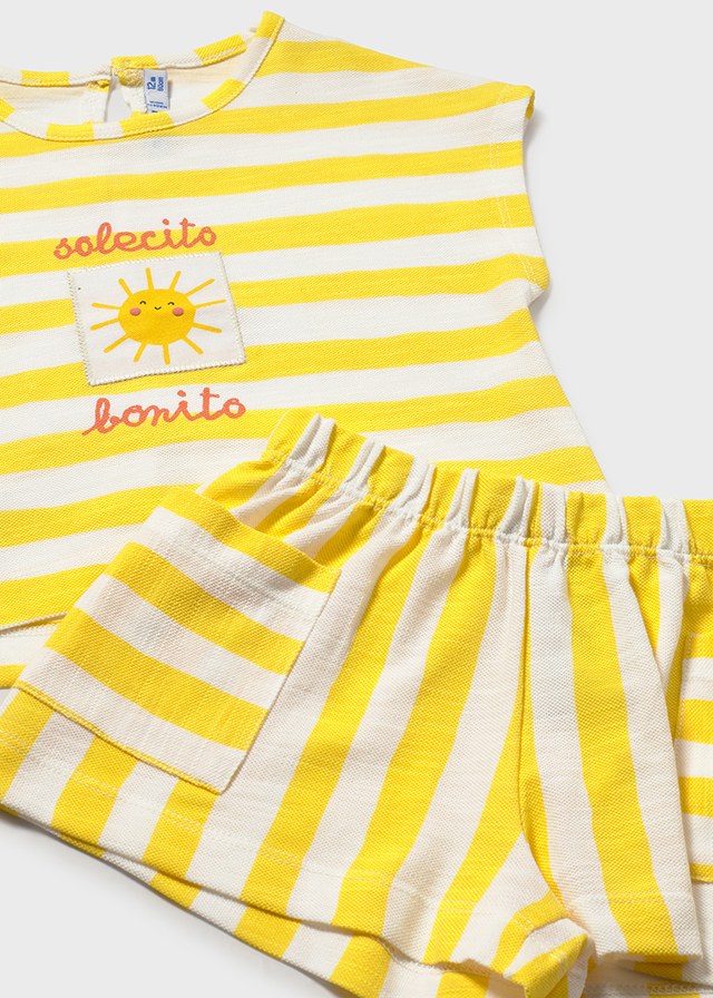 Conjunto calção + top granito - Mimosa - Mayoral