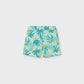Bermuda estampada - Azul água - Mayoral