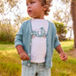 Conjunto bermuda linho + t´shirt A - Azul jade - Mayoral