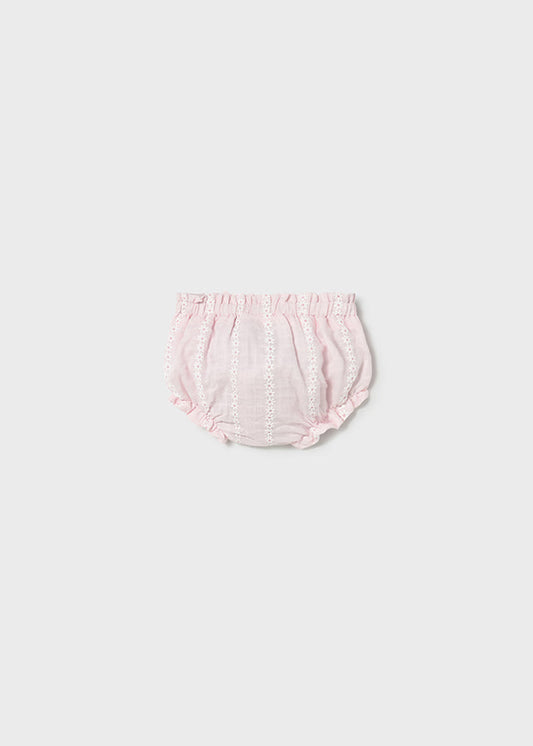 Conjunto 3 peças tricô - Cor Quartzo - Mayoral
