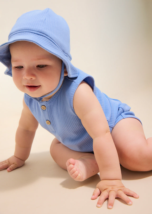 Conjunto calção e chapéu - Cor Velero - Mayoral