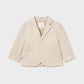 Jaqueta linho suiting - Aveia mezc - Mayoral