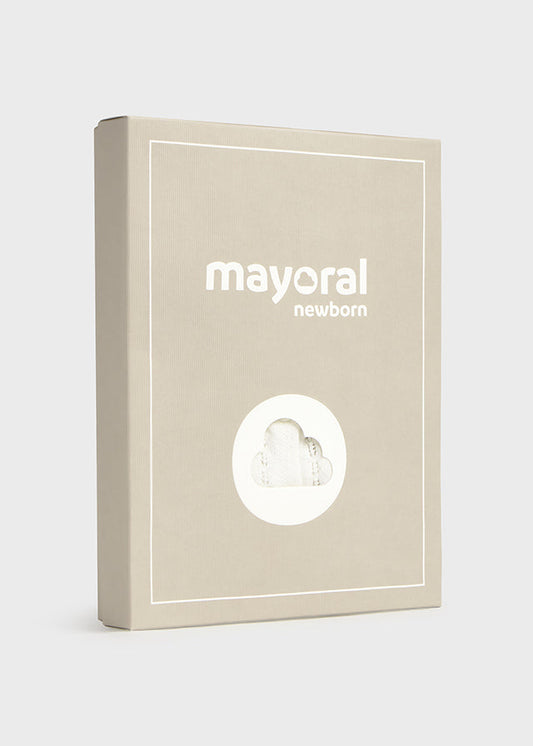 Conjunto 3 peças tricô - Cor Quartzo - Mayoral