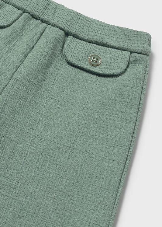 Calça estruturada - Menta - Mayoral
