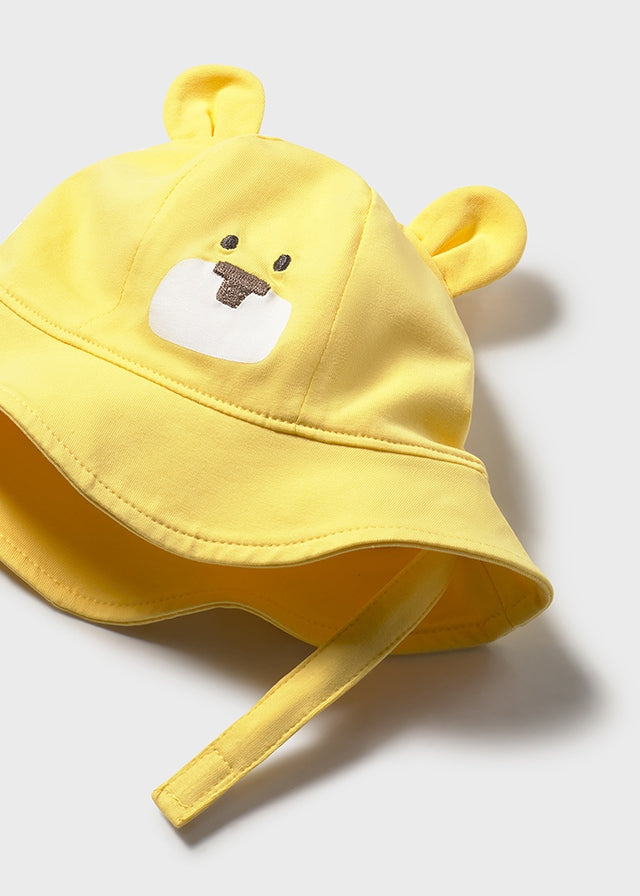 Set 2 fatos de bebé e chapéu - Cor Mostarda - Mayoral