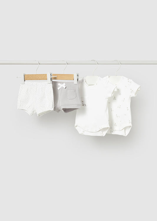 Conjunto  4 peças - Cor Prata - Mayoral