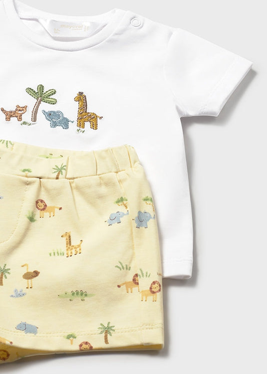 Conjunto algodão 4 peças - Cor Sunny - Mayoral