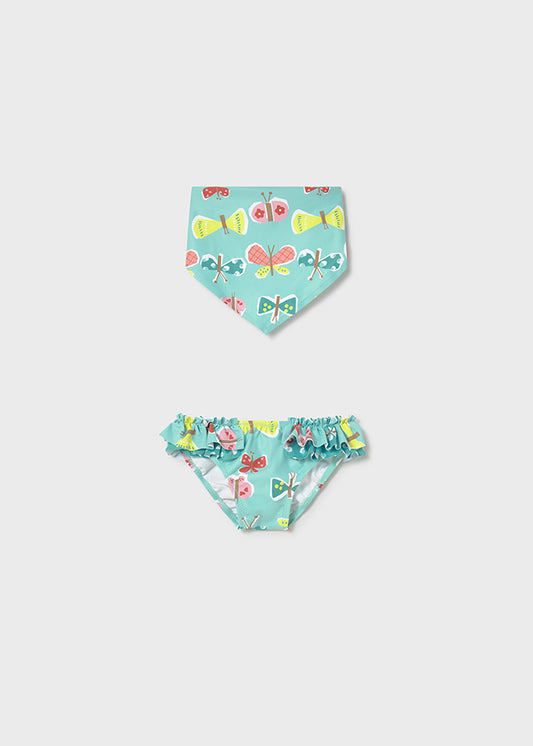 Cueca de banho + lenço cabelo - Turquesa - Mayoral