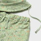 Conjunto algodão print com chapéu - Matcha - Mayoral