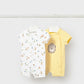 Set 2 babygrow curtos - Cor Sunny - Mayoral