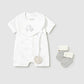 Set prenda pijama curto - Cor Branco - Mayoral