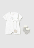Set prenda pijama curto - Cor Branco - Mayoral