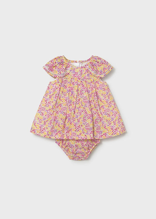 Vestido estampado - Cor Rosa - Mayoral