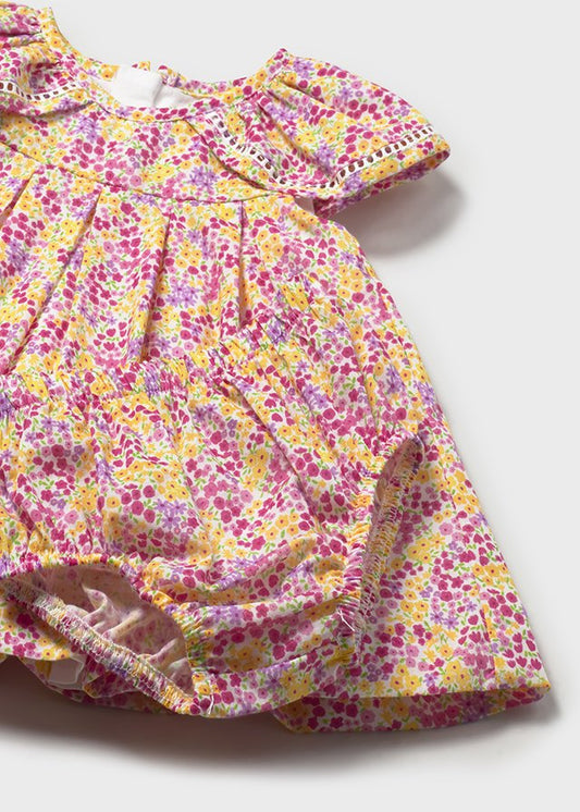 Vestido estampado - Cor Rosa - Mayoral