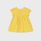 Vestido algodão - Cor Mostarda - Mayoral