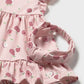 Conjunto vestido 3 peças - Cor Rose - Mayoral