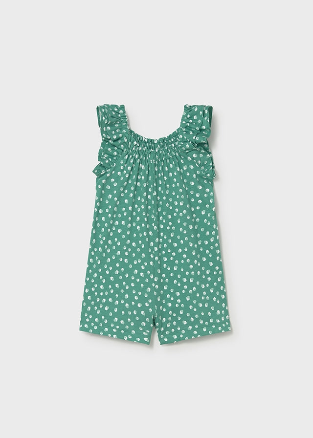 Macacão estampado - Esmeralda - Mayoral