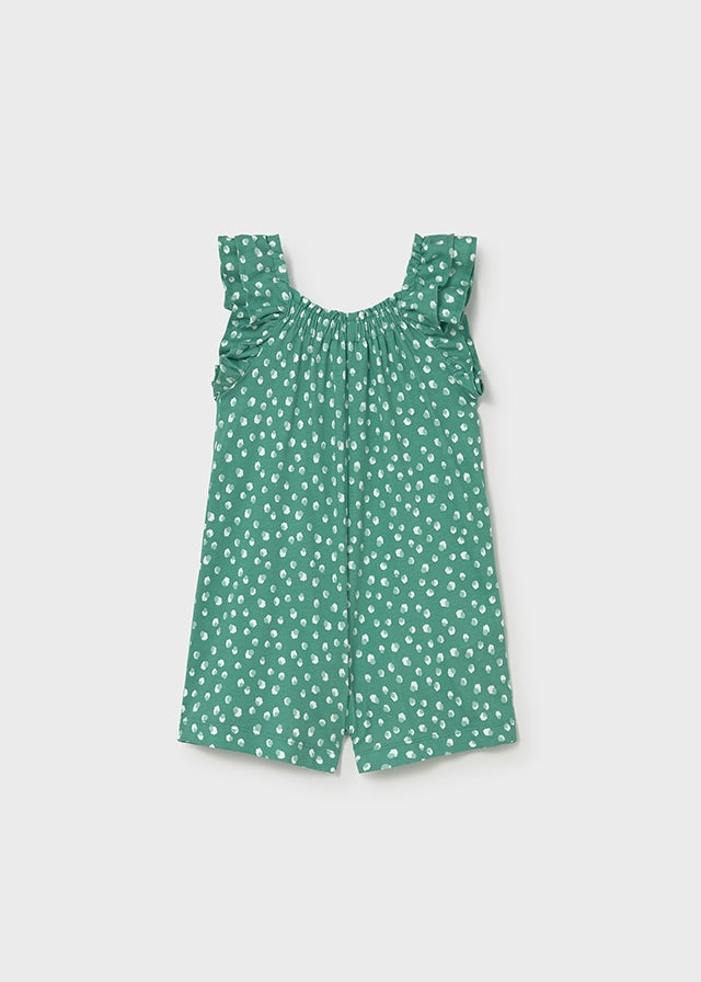 Macacão estampado - Esmeralda - Mayoral