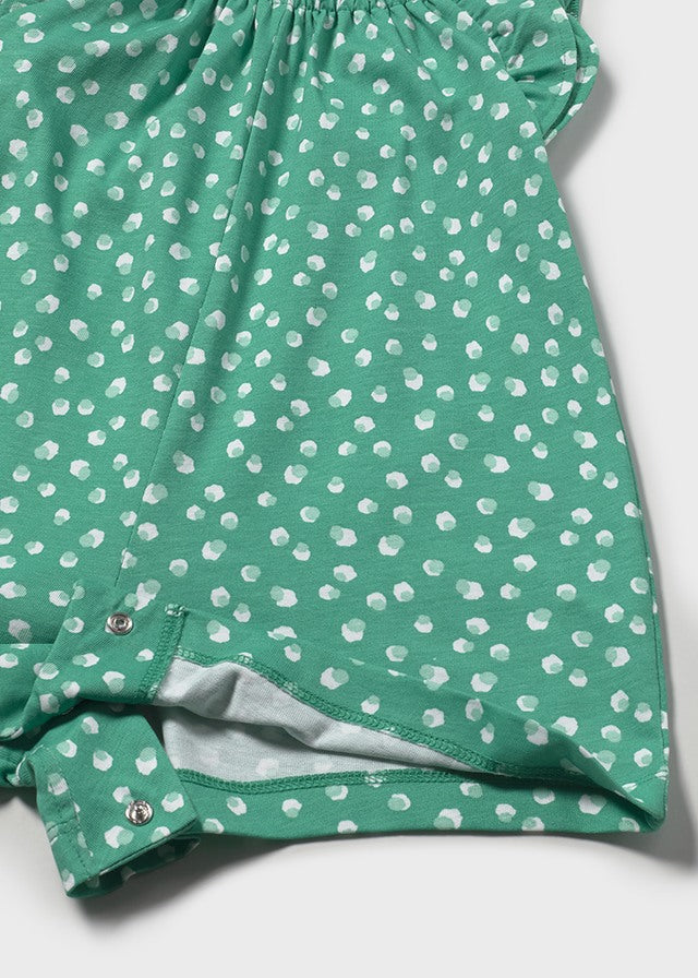 Macacão estampado - Esmeralda - Mayoral