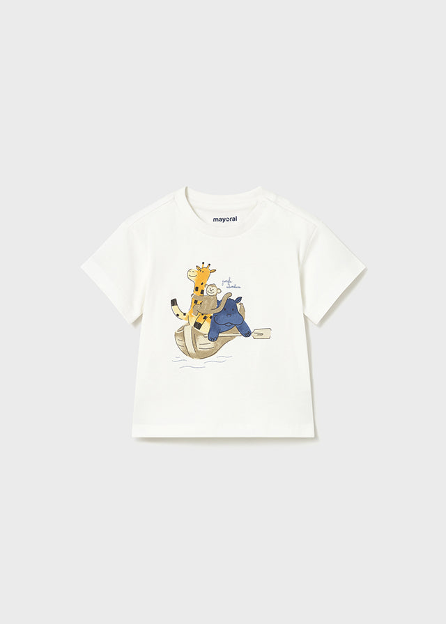 Fato treino play c/ t´shirt - Pêsego - Mayoral