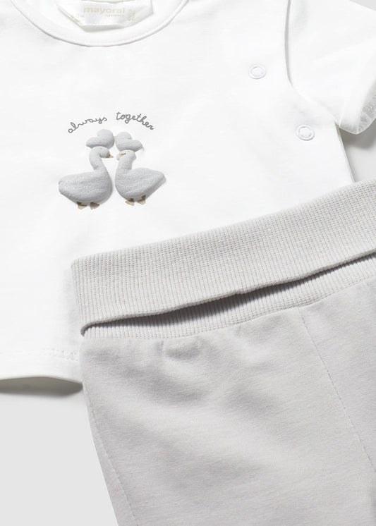 Fato treino 3 peças - Cor Prata - Mayoral