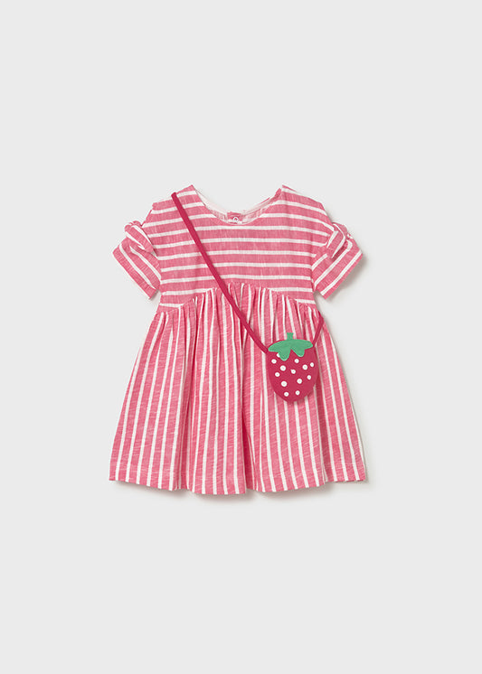 Vestido com bolso - Gerânio - Mayoral