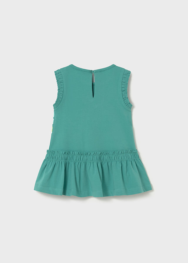 Vestido serigrafia - Esmeralda - Mayoral