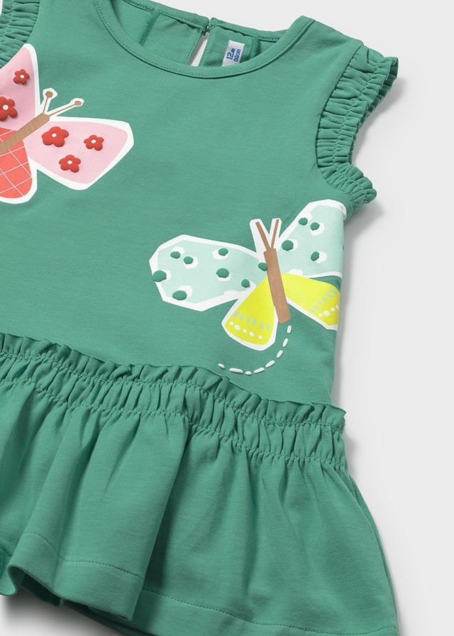 Vestido serigrafia - Esmeralda - Mayoral