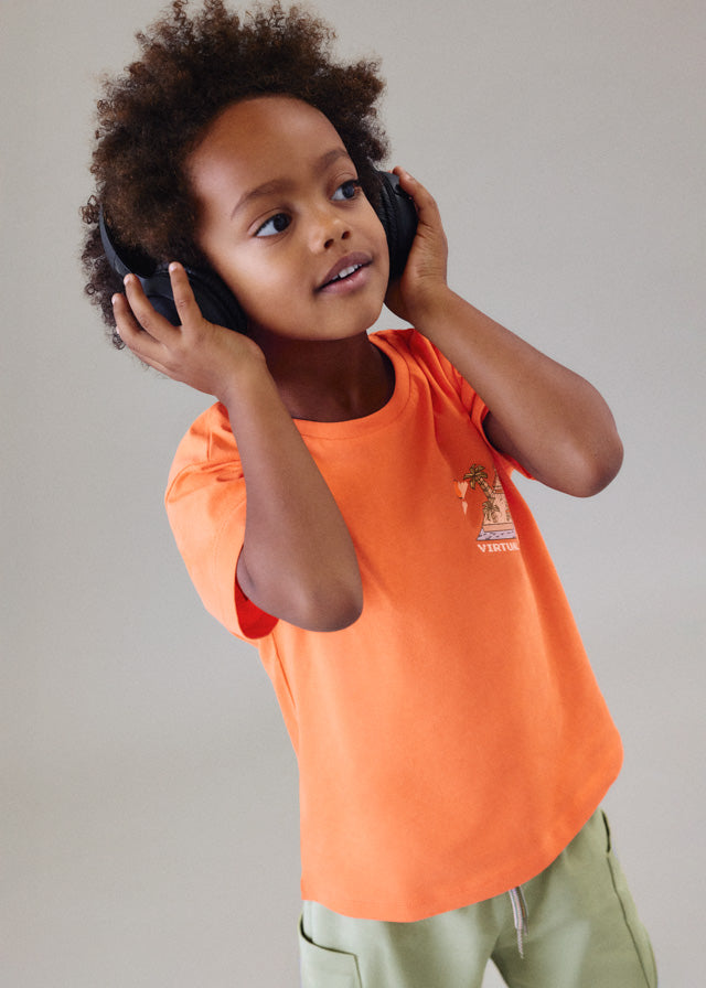 T´shirt mix and match - Laranja - Mayoral