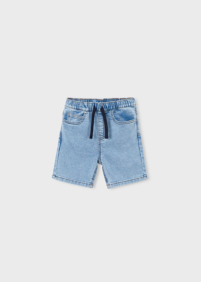 Bermuda soft denim jogger - Claro - Mayoral