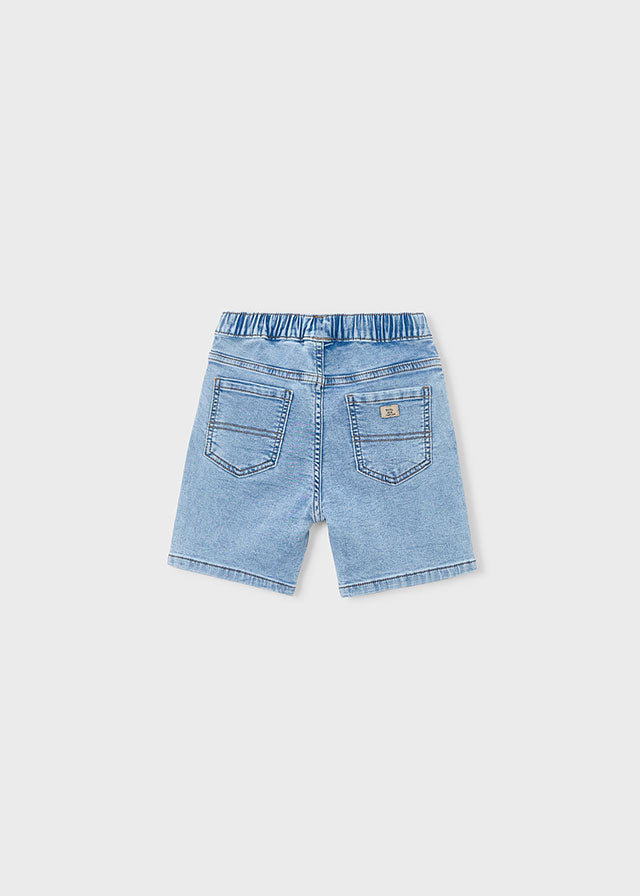 Bermuda soft denim jogger - Claro - Mayoral