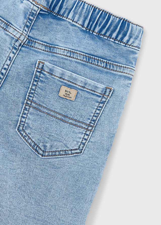 Bermuda soft denim jogger - Claro - Mayoral