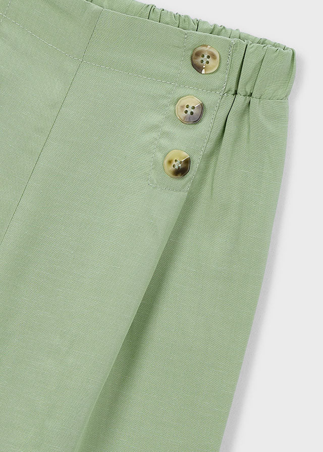 Calça fluida - Musgo - Mayoral