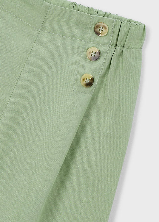 Calça fluida - Musgo - Mayoral