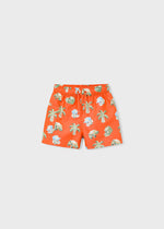 Bermuda de banho estampada - Laranja - Mayoral