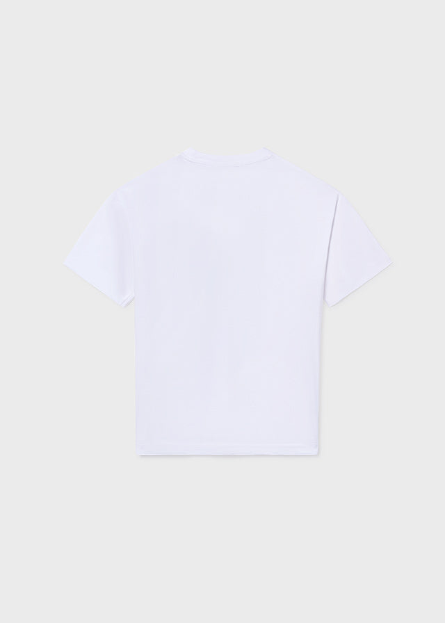 T´shirt print - Branco - Mayoral