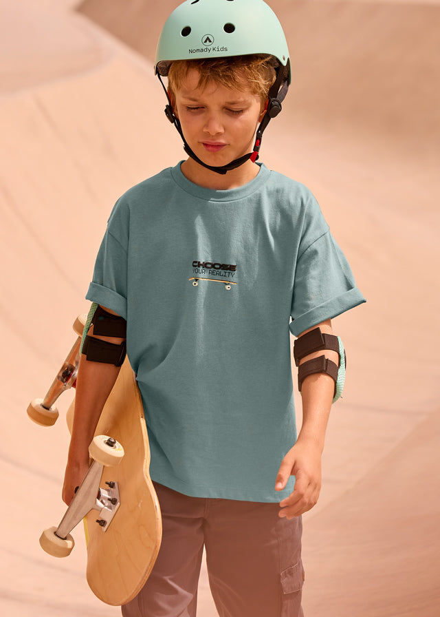 T´shirt back print - Loureiro - Mayoral