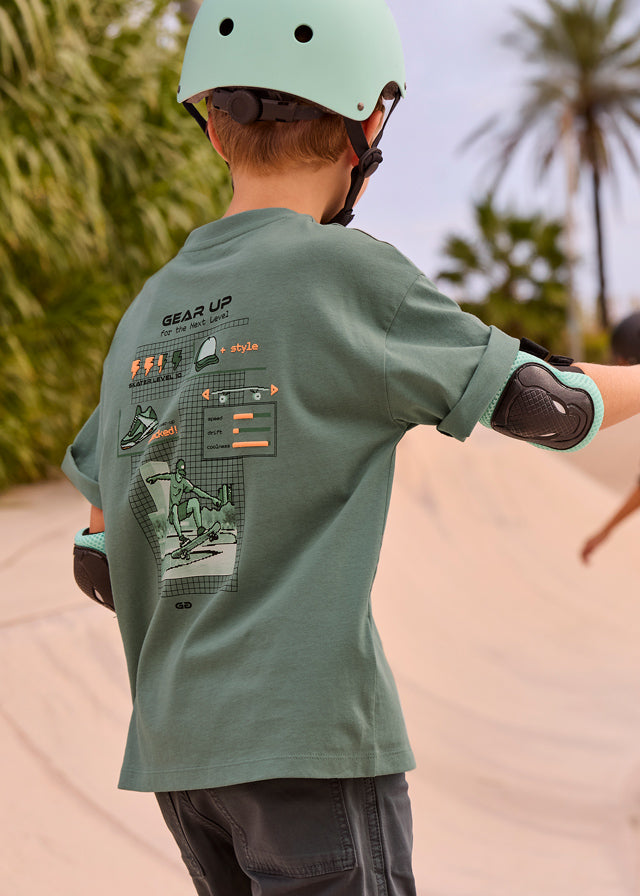 T´shirt back print - Loureiro - Mayoral