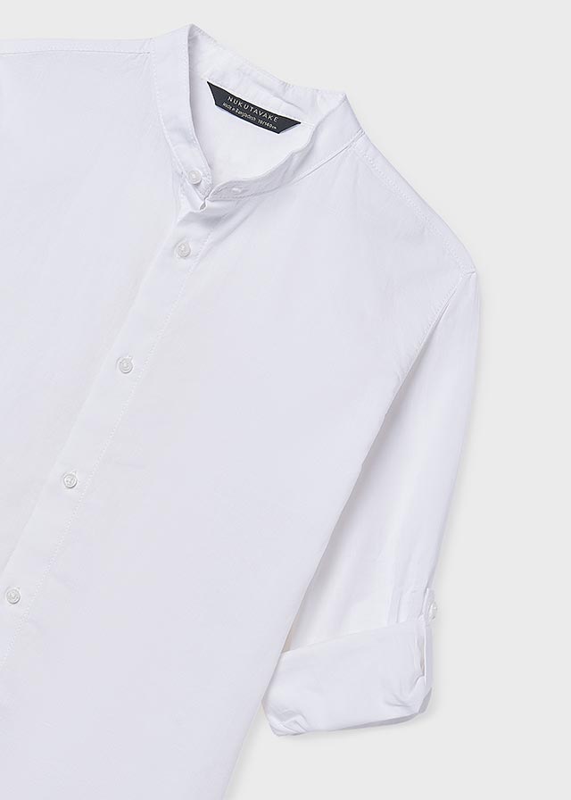 Camisa manga comprida - Branco - Mayoral