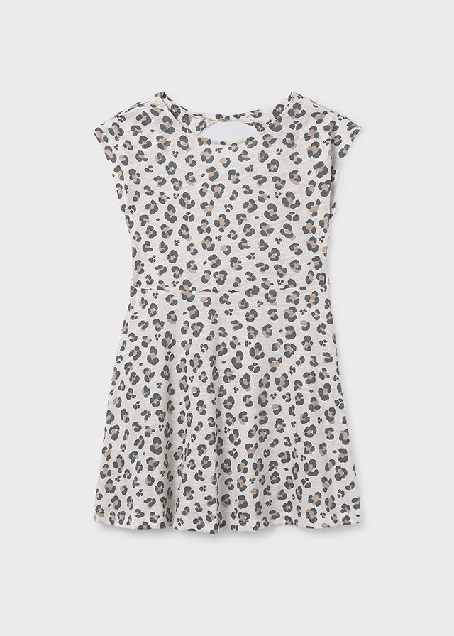 Vestido estampado - Osso - Mayoral
