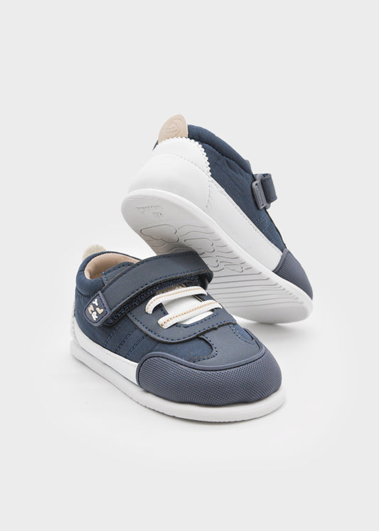 Sapatilhas bebé barefoot - Primeiros Passos - Cor Marinho - Mayoral