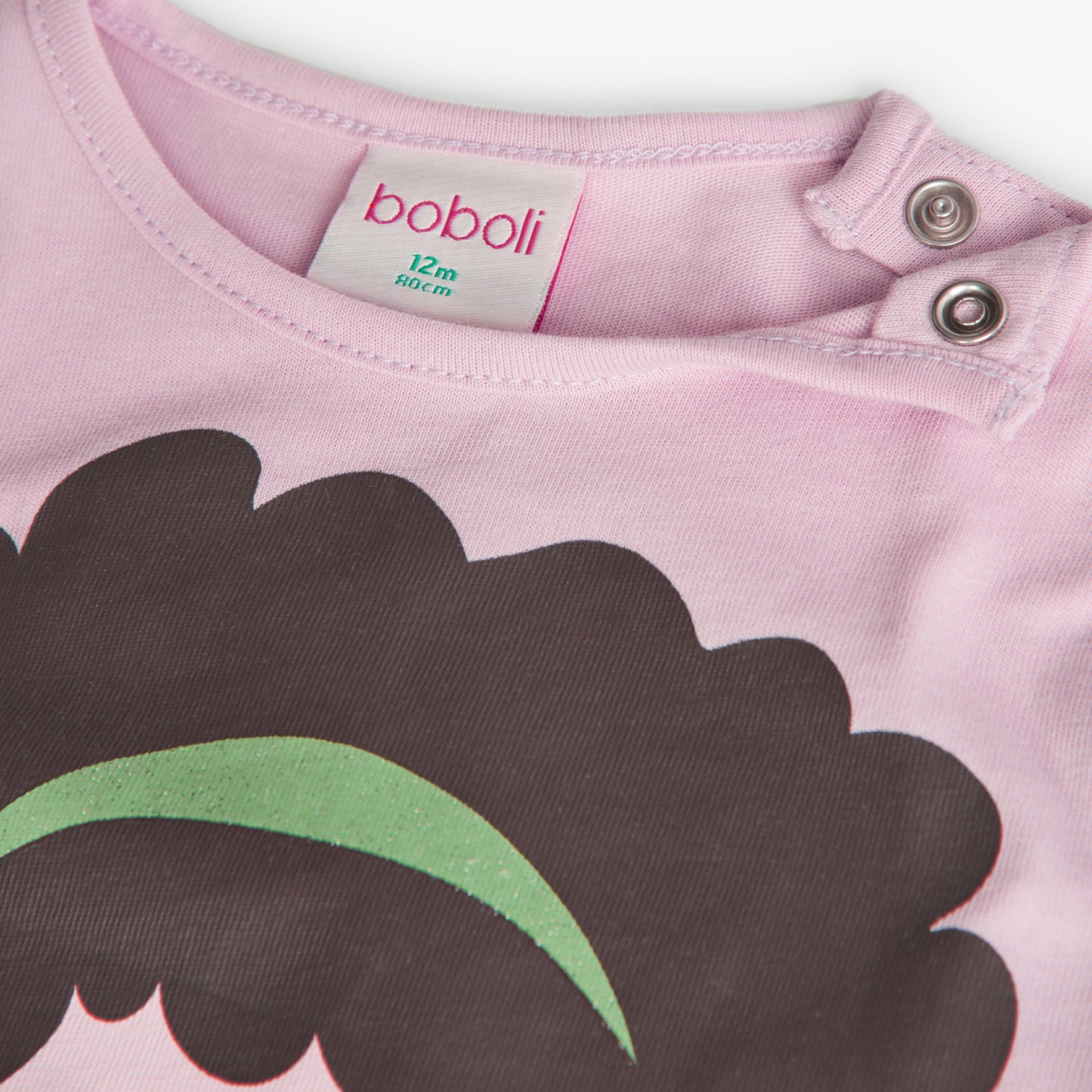 Camisola algodão básica para menina - Boboli