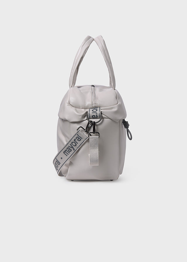 Mala de maternidade gravada - Cor Gelo - Mayoral