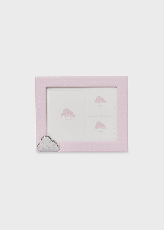 Baby pink photo frame