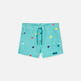 Poplin shorts for boys -Boboli